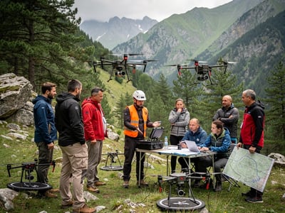 Drone as a Training Platform